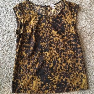 Leopard print blouse